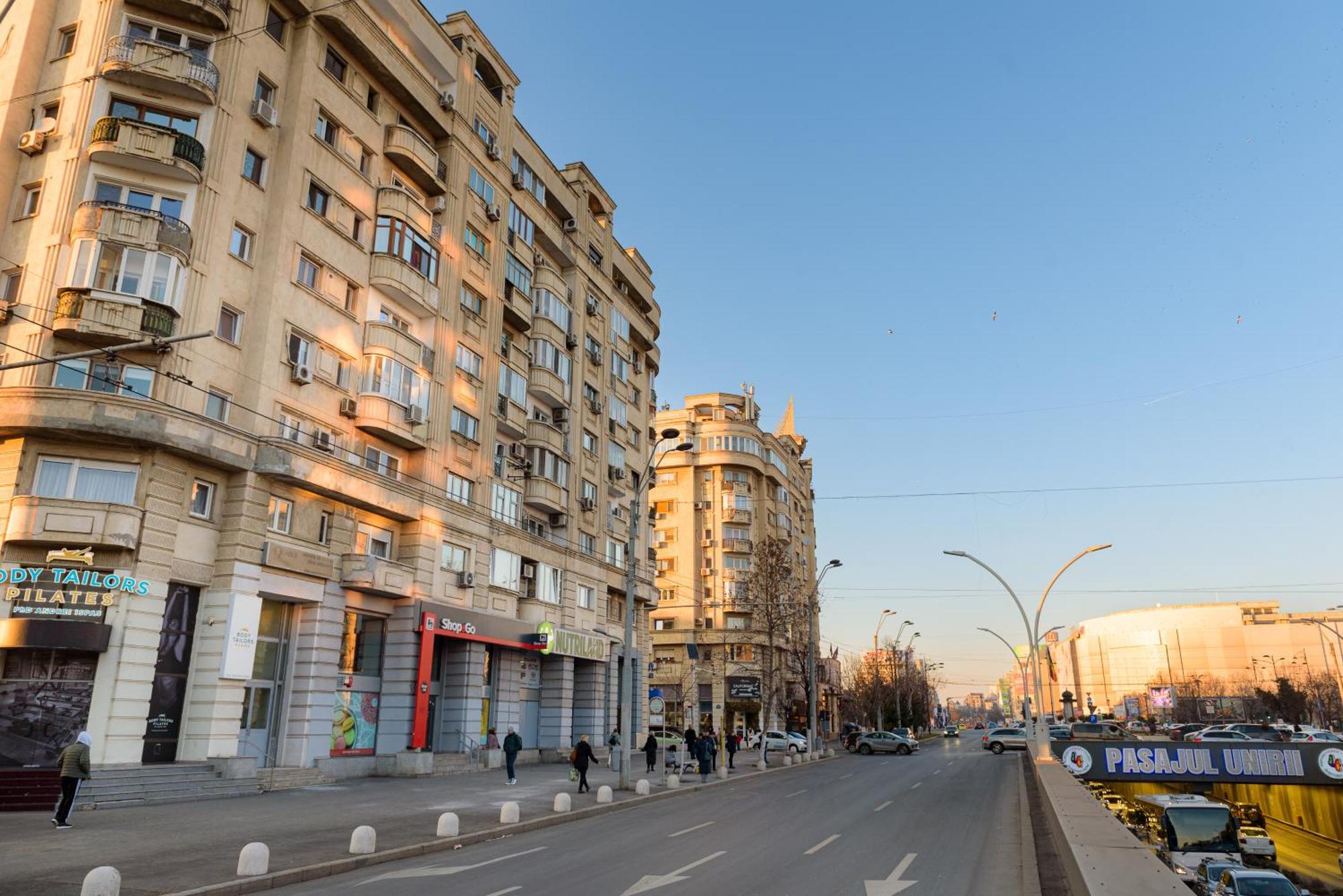 בוקרשט Downtown Apartment Boutique No1 Unirii מראה חיצוני תמונה